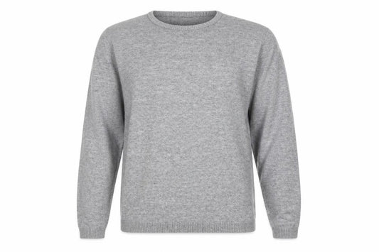 Bertoni of Denmark Men's Grey Knit Pullover Jumper Size L