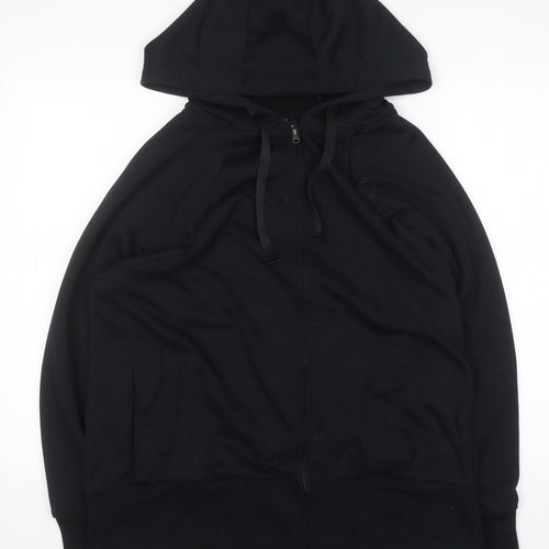 Nike Men's Black Dri-Fit Full Zip Hoodie Size L Polyester