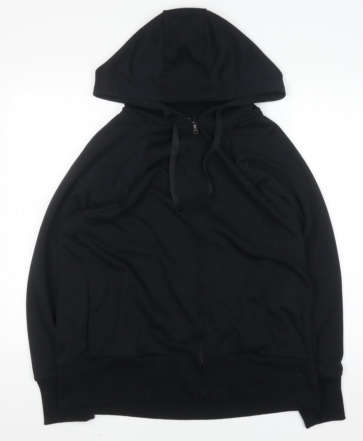 Nike Men's Black Dri-Fit Full Zip Hoodie Size L Polyester