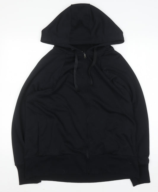 Nike Men's Black Dri-Fit Full Zip Hoodie Size L Polyester