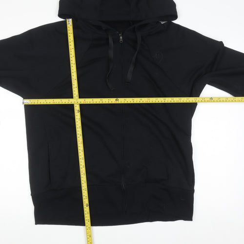 Nike Men's Black Dri-Fit Full Zip Hoodie Size L Polyester