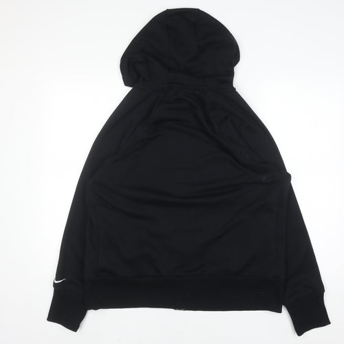 Nike Men's Black Dri-Fit Full Zip Hoodie Size L Polyester