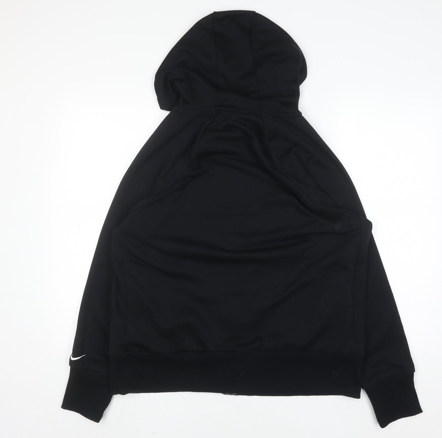Nike Men's Black Dri-Fit Full Zip Hoodie Size L Polyester