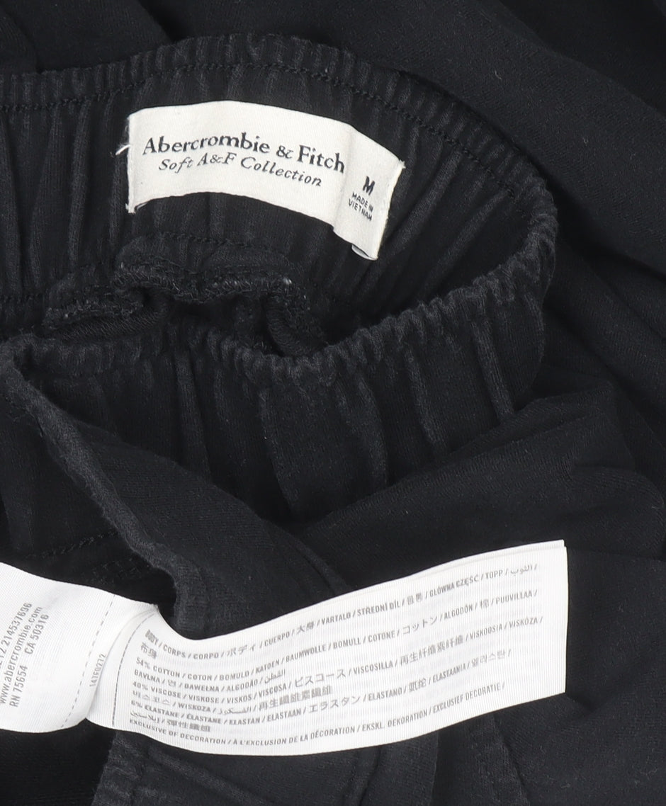 Abercrombie & Fitch Women's Black M Elastic Waist Sweatpants
