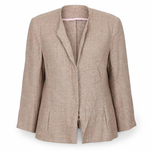 Austin Reed Women’s Beige Linen Suit Jacket Size M Classic Style