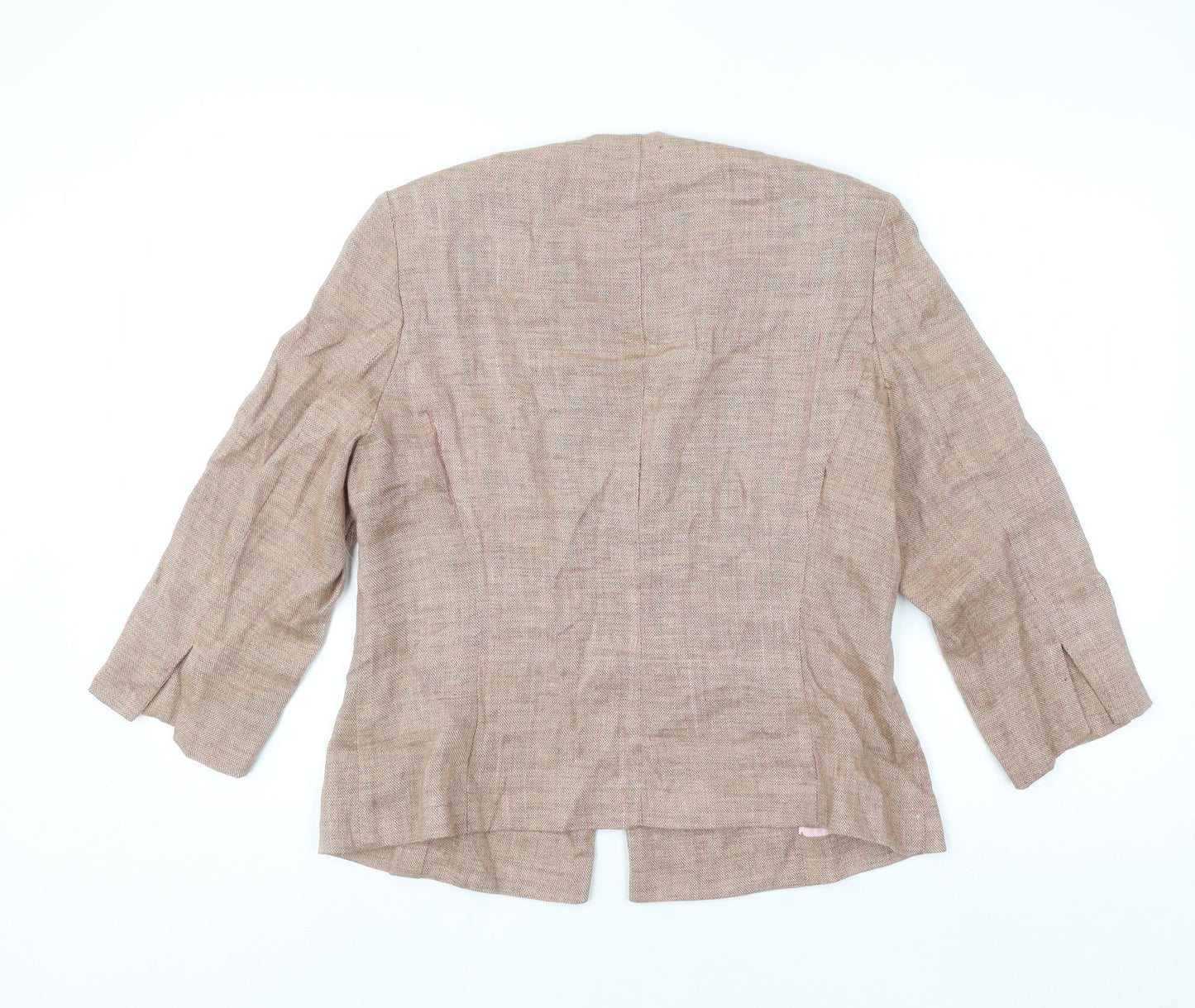 Austin Reed Women’s Beige Linen Suit Jacket Size M Classic Style