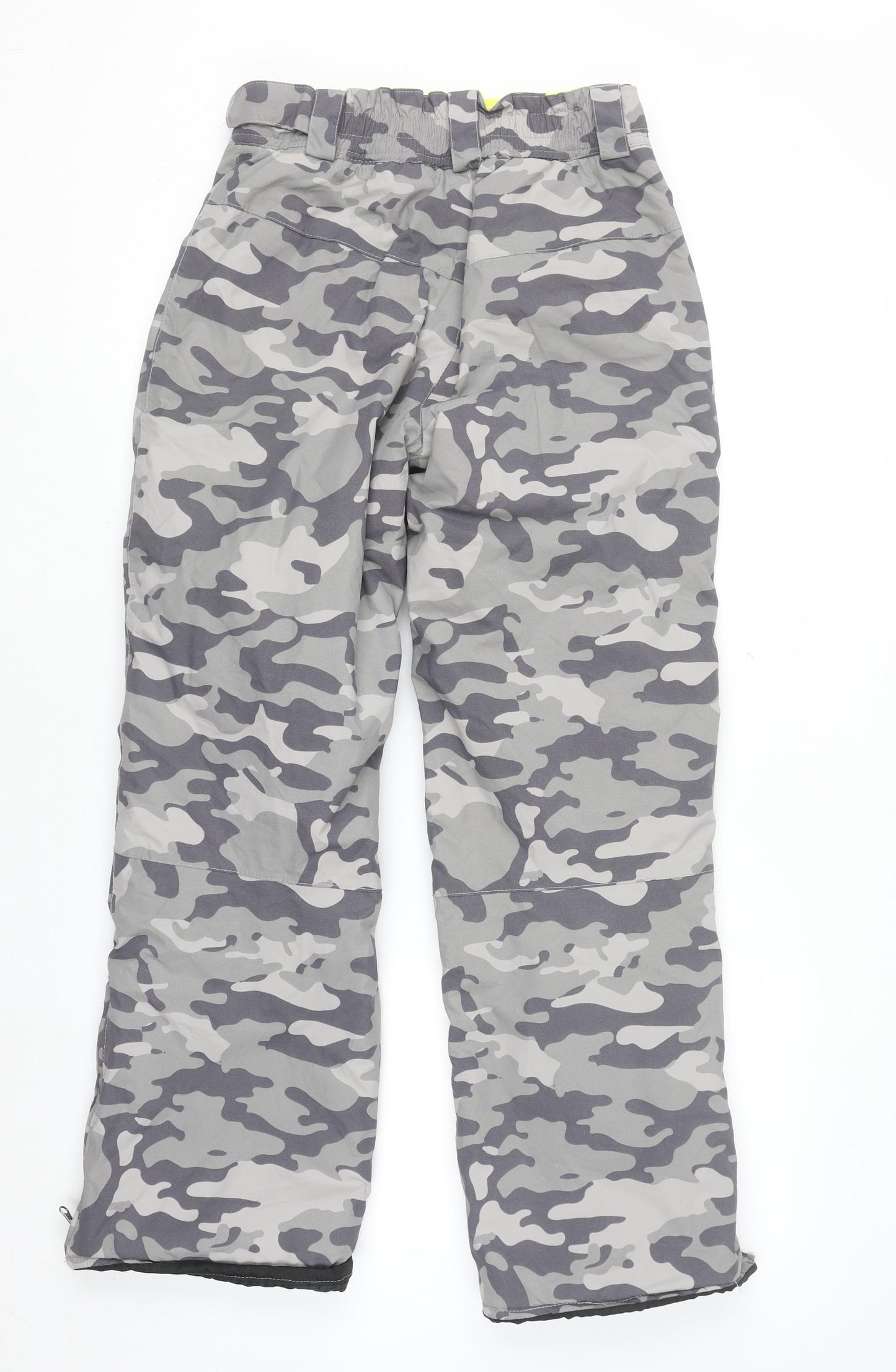 Crane Boys Grey Camouflage Waterproof Snow Pants 13-14 Years