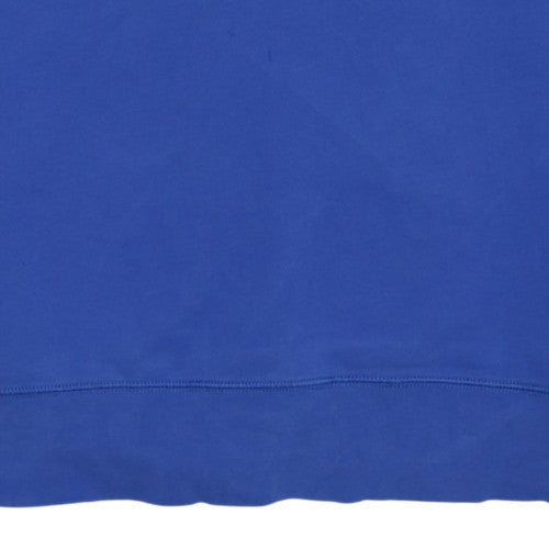Nike Mens Blue Crew Neck Long Sleeve Pullover Sweatshirt L