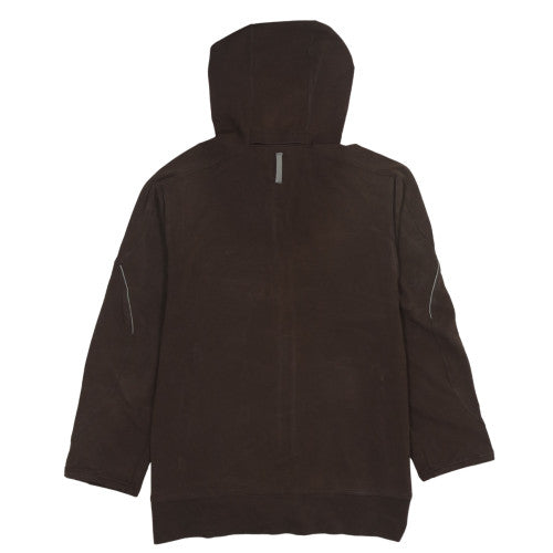 Nike Men's Brown Full Zip Fleece Hoodie Size M