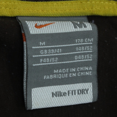 Nike Men's Brown Full Zip Fleece Hoodie Size M