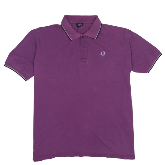 Fred Perry Men's Purple 2XL Cotton Polo Shirt Classic Fit