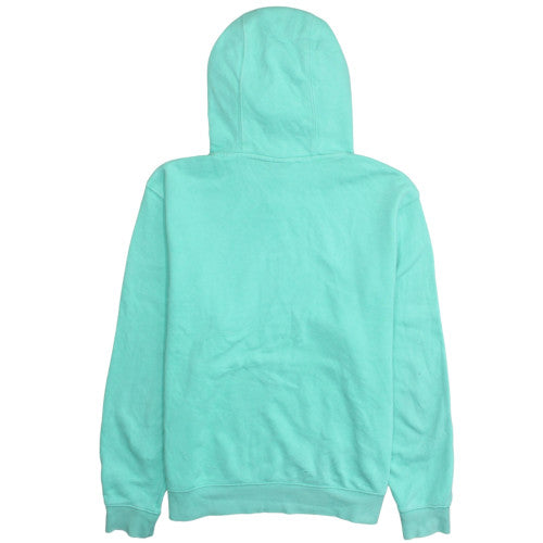 Nike Women's Green Pullover Hoodie Size M Cotton Blend Sweatshirt