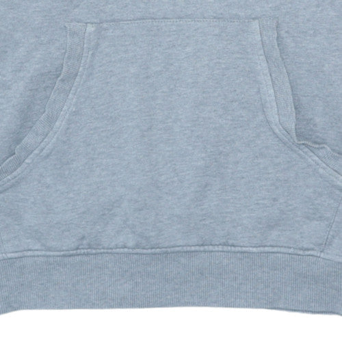 Champion Men's Grey Pullover Hoodie L Embroidered Logo Sportswear
