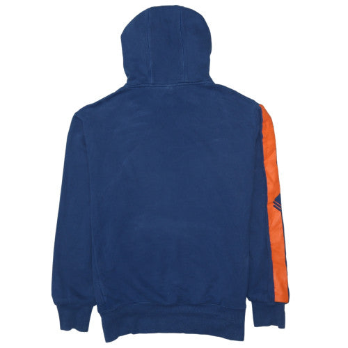 Superdry Men's Blue Pullover Hoodie Size M Regular Fit Sports Logo