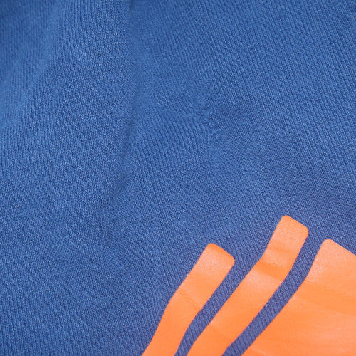 Superdry Men's Blue Pullover Hoodie Size M Regular Fit Sports Logo