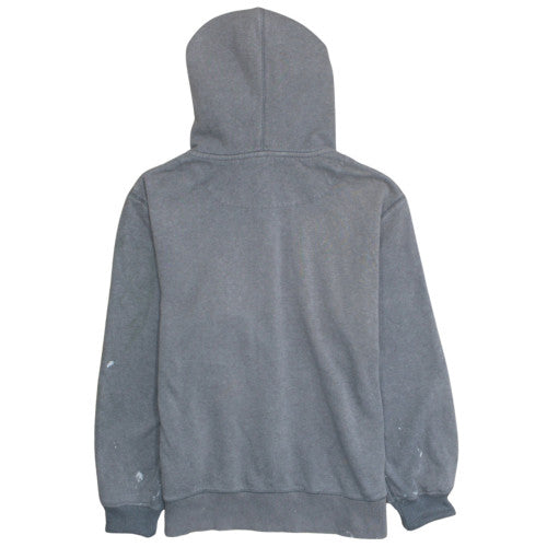 Nike Mens Grey Full Zip Hoodie L Sportswear Fleece Sweatshirt