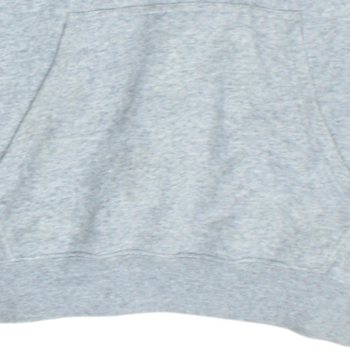 Champion Mens Grey Large Pullover Hoodie with Logo