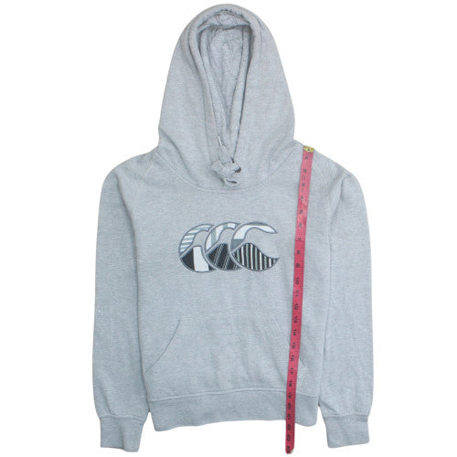 Canterbury Men's Grey Pullover Hoodie Size 10 Regular Fit