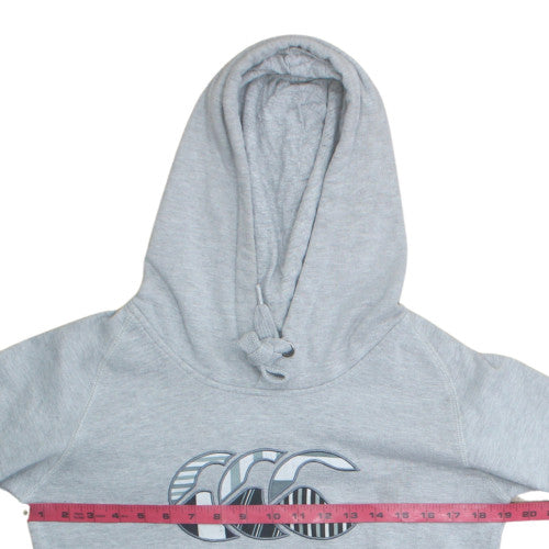 Canterbury Men's Grey Pullover Hoodie Size 10 Regular Fit