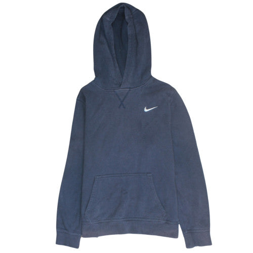 Nike Teens Blue Pullover Hoodie XL Classic Fleece Sweatshirt
