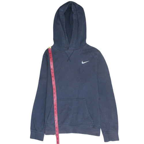 Nike Teens Blue Pullover Hoodie XL Classic Fleece Sweatshirt