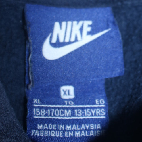 Nike Teens Blue Pullover Hoodie XL Classic Fleece Sweatshirt