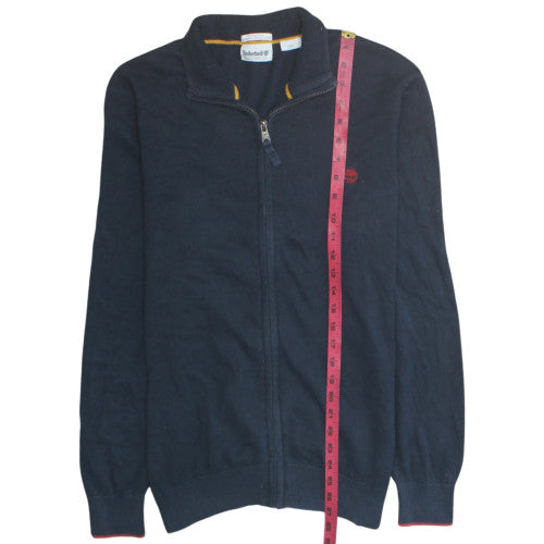 Timberland Men's Blue Cotton Full Zip Sweatshirt L