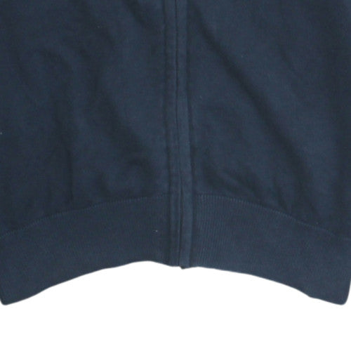 Timberland Men's Blue Cotton Full Zip Sweatshirt L