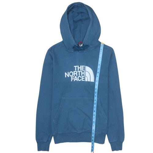 The North Face Men's Blue Pullover Hoodie Medium