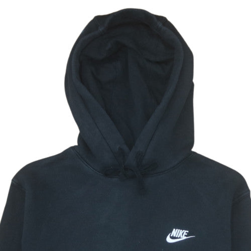 Nike Men's Black Pullover Hoodie Small Fleece Regular Fit