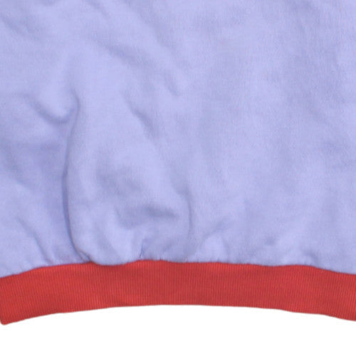 Adidas Women Purple Red Crew Neck Pullover Sweatshirt Size 12