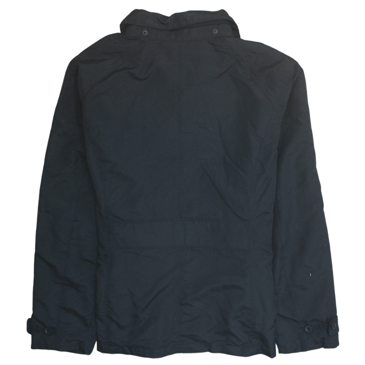 Lands' End Men's Black XL Rain Coat Waterproof Jacket