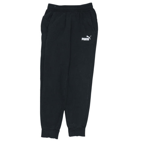 Puma Men's Black Small Jogger Fleece Activewear Trousers