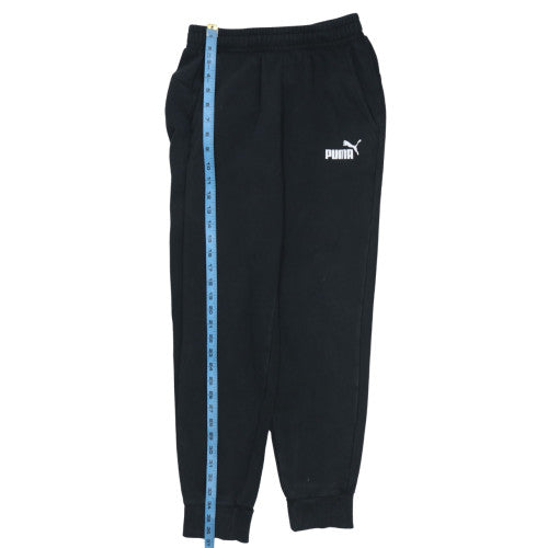 Puma Men's Black Small Jogger Fleece Activewear Trousers