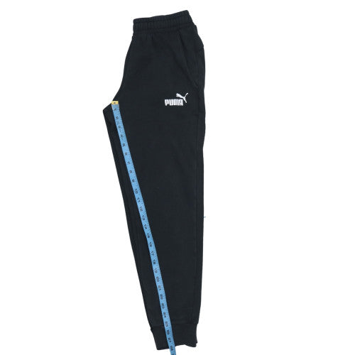 Puma Men's Black Small Jogger Fleece Activewear Trousers
