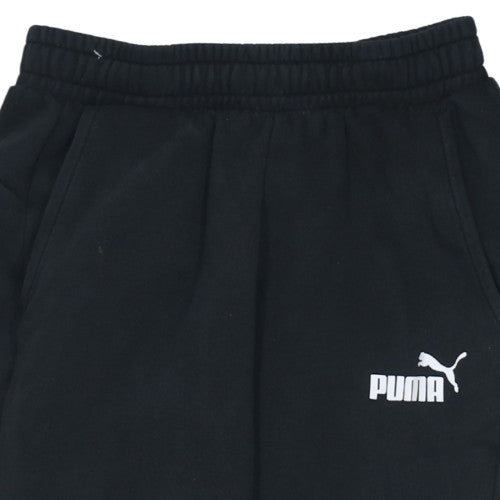 Puma Men's Black Small Jogger Fleece Activewear Trousers