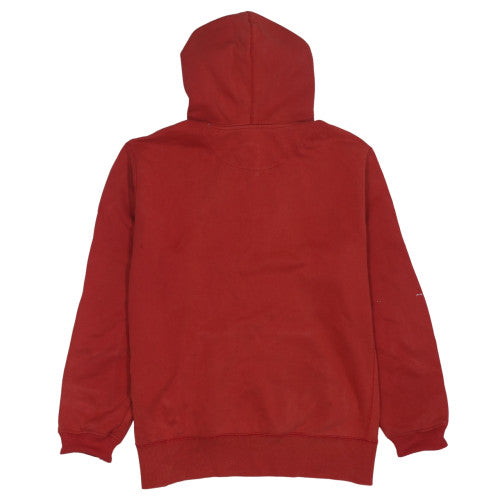 Nike Men's Red Pullover Hoodie M Regular Fit Fleece Sweatshirt