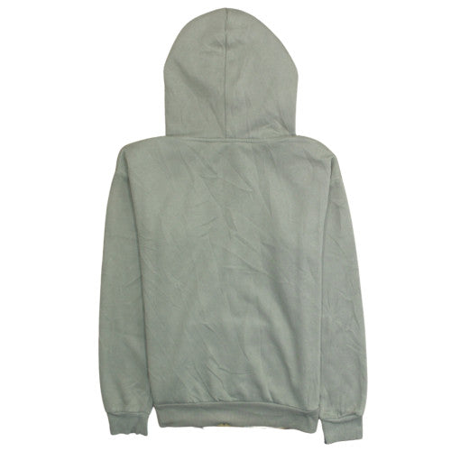 Primark Womens Green Pullover Hoodie XS 'NEW Beginnings' Fleece