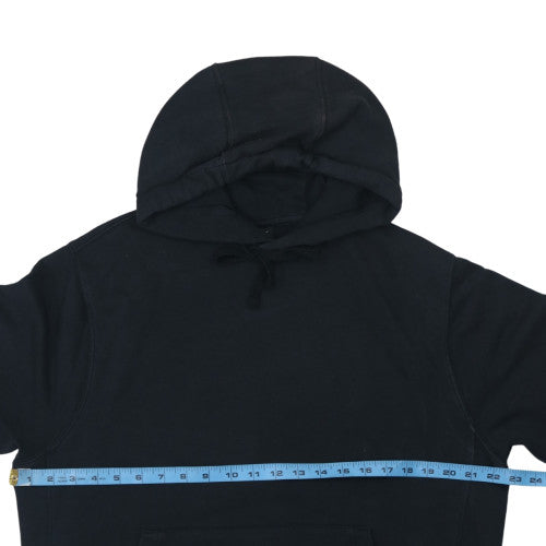 Nike Men's Black Pullover Hoodie M Fleece Sports Logo Sweatshirt