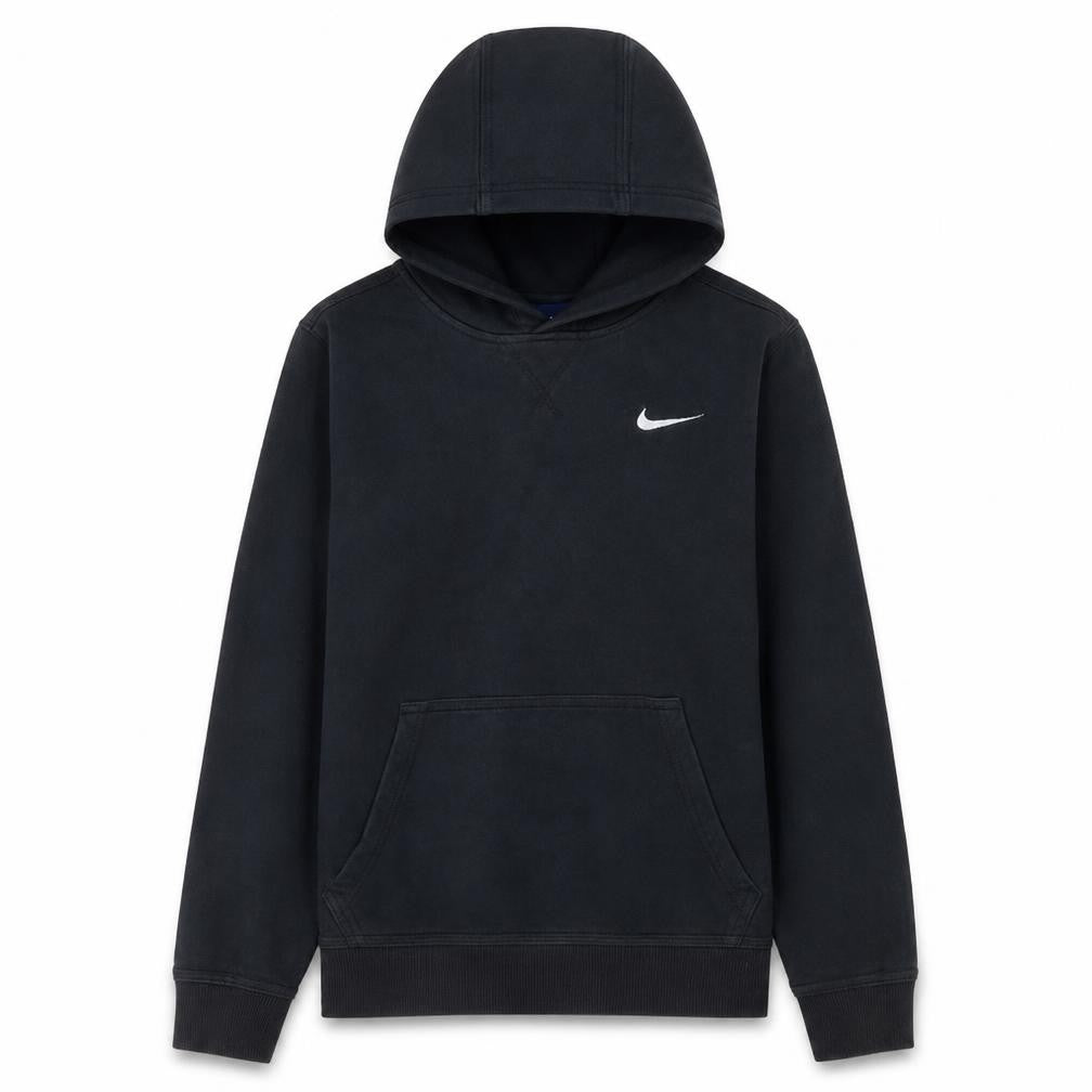 Nike Teens Black Pullover Hoodie L Regular Fit Sports Fleece