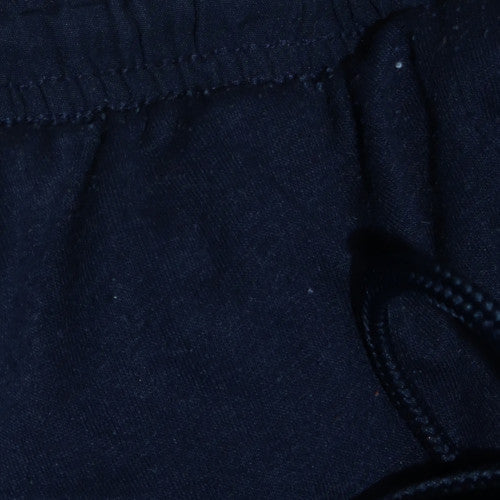 Adidas Men's Blue Track Pants M Regular Fit Quick Dry Side Stripe