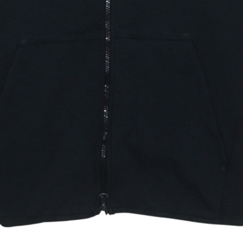 Nike Men's Black Full Zip Hoodie Size M Fleece Sweatshirt