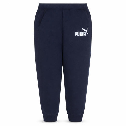 Puma Men's Blue XL Jogger Fleece Sweatpants with Pockets
