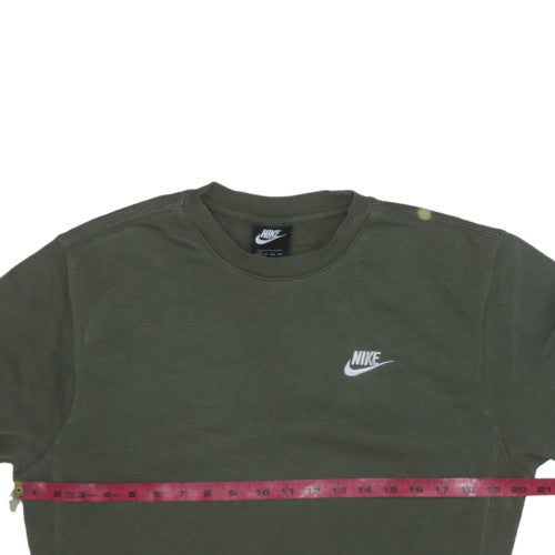 Nike Men's Green XS Crew Neck Pullover Sweatshirt