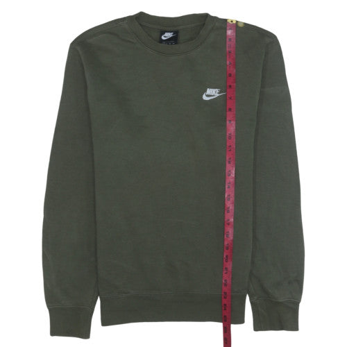 Nike Men's Green XS Crew Neck Pullover Sweatshirt
