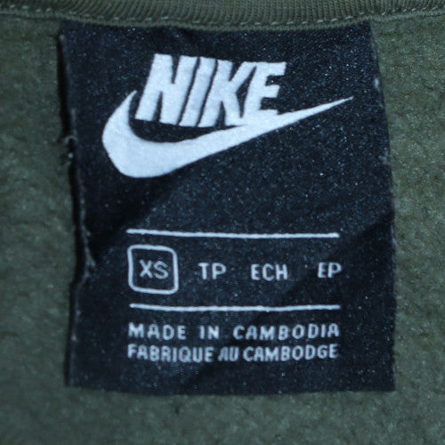 Nike Men's Green XS Crew Neck Pullover Sweatshirt