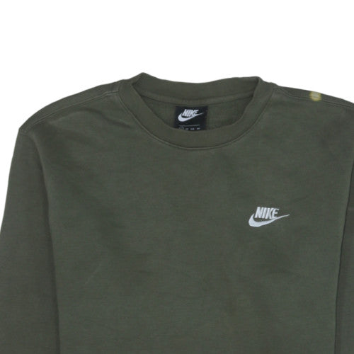 Nike Men's Green XS Crew Neck Pullover Sweatshirt