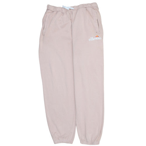 Ellesse Womens Beige Cotton Jogger Trousers Size 14