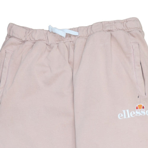 Ellesse Womens Beige Cotton Jogger Trousers Size 14