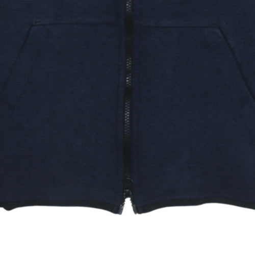 Nike Men's Blue Full Zip Hoodie Medium Fleece Sportswear